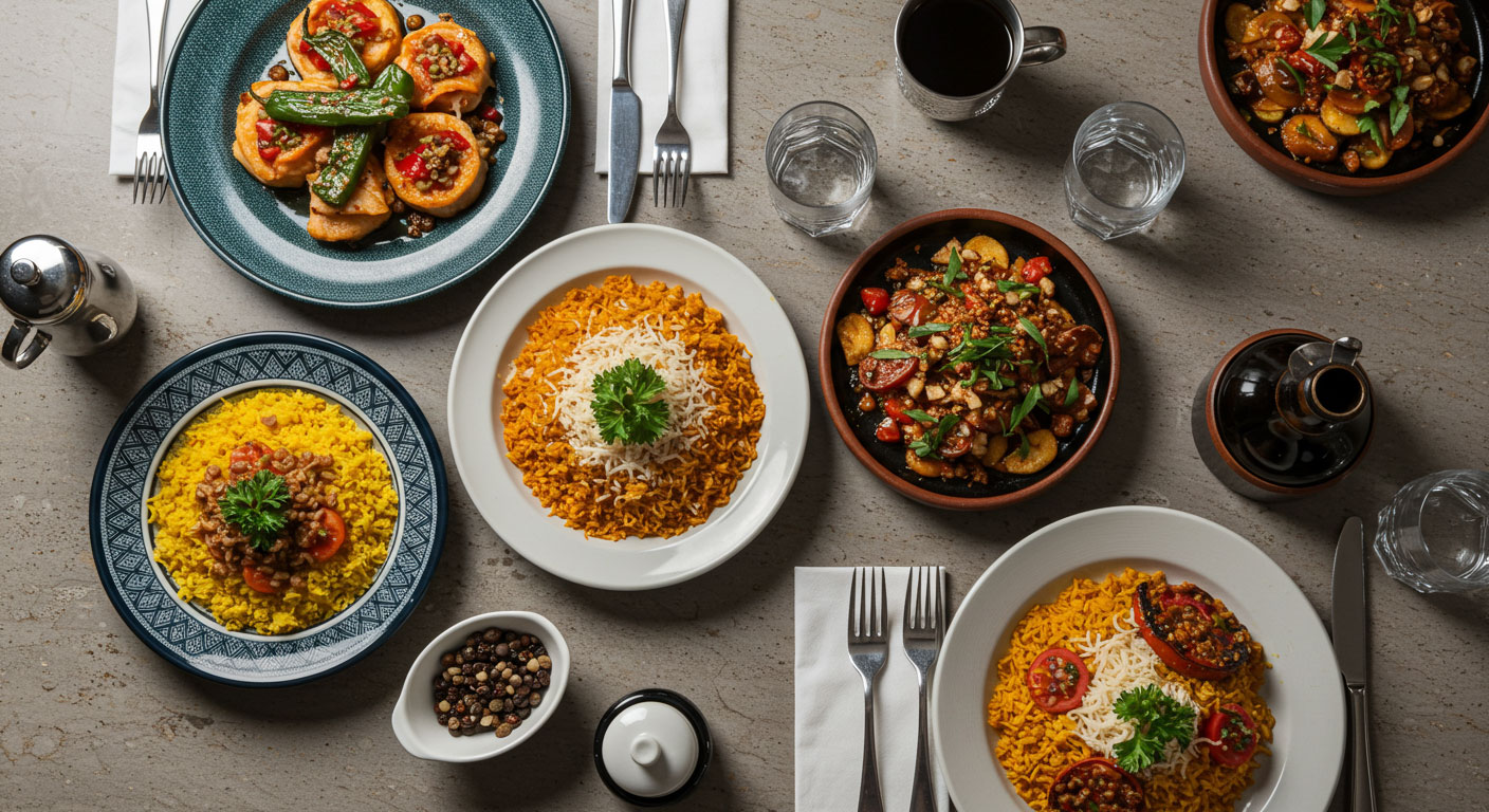 سأقوم بتصوير كل طبق في مطعمك باحترافية، ثم أصمّم لك قائمة طعام (Menu )كاملة 📸