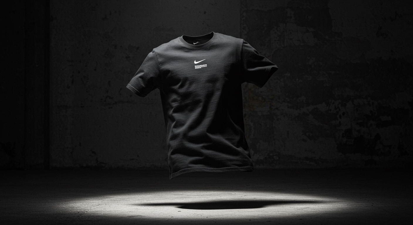 👕 تصوير احترافي لمنتج موضة (علامتك التجارية) بأسلوب إعلاني مشابه لـ Nike - الدارالبيضاء