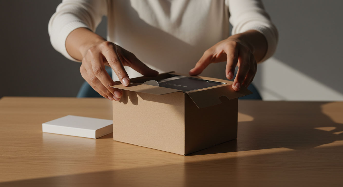 📦 فيديو Unboxing احترافي لمنتجك – يد واحدة فقط – مدة 30 إلى 60 ثانية